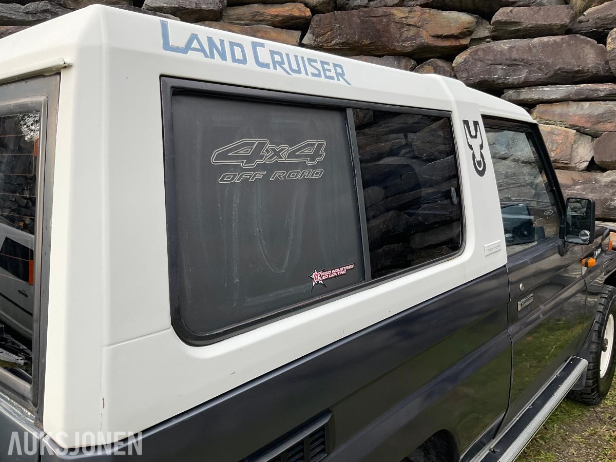 1988 Toyota Land Cruiser 4WD,2,4 Turbo Diesel hengerfeste s+v dekk
