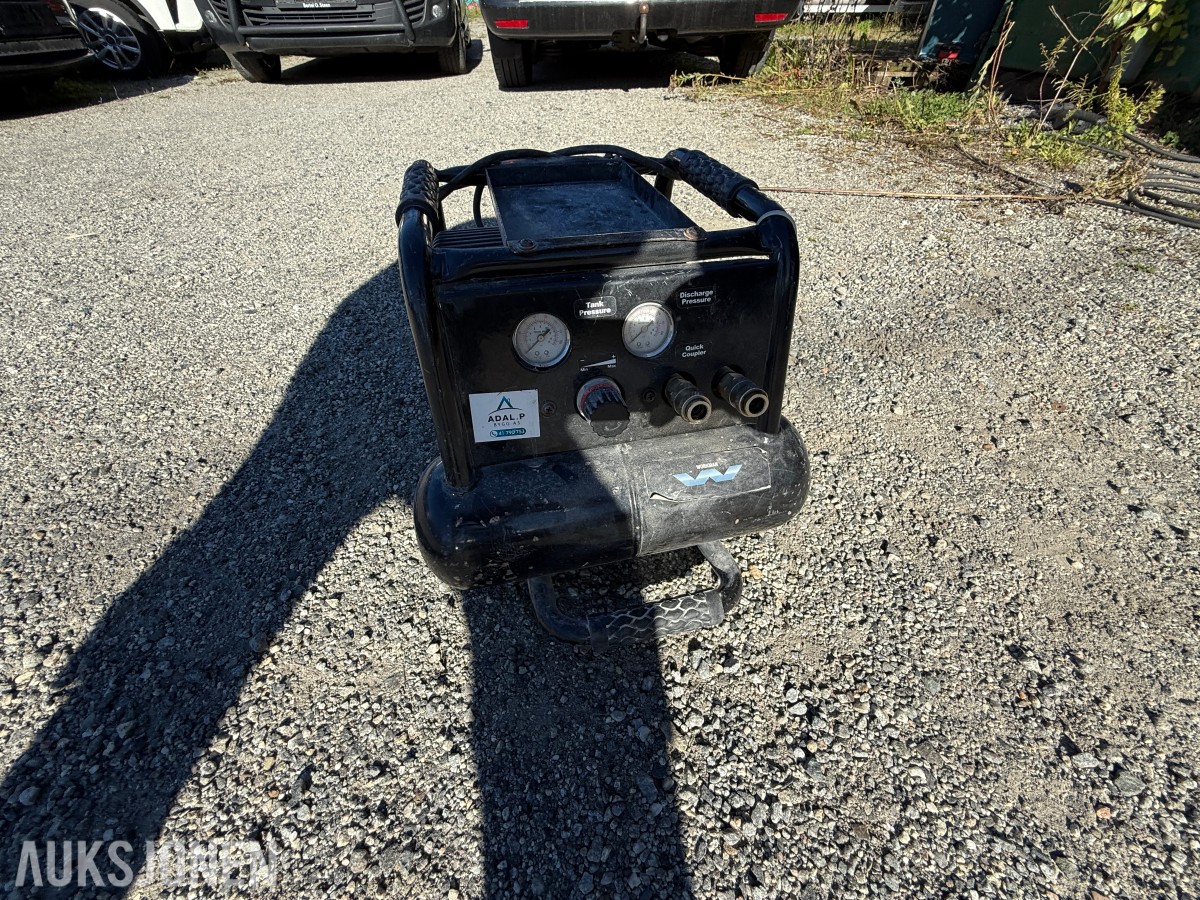 Workman EX M8 luftkompressor – 8 liter / 10 bar