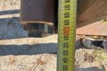 Hydraulisk gaffelbord 130 cm bredde 