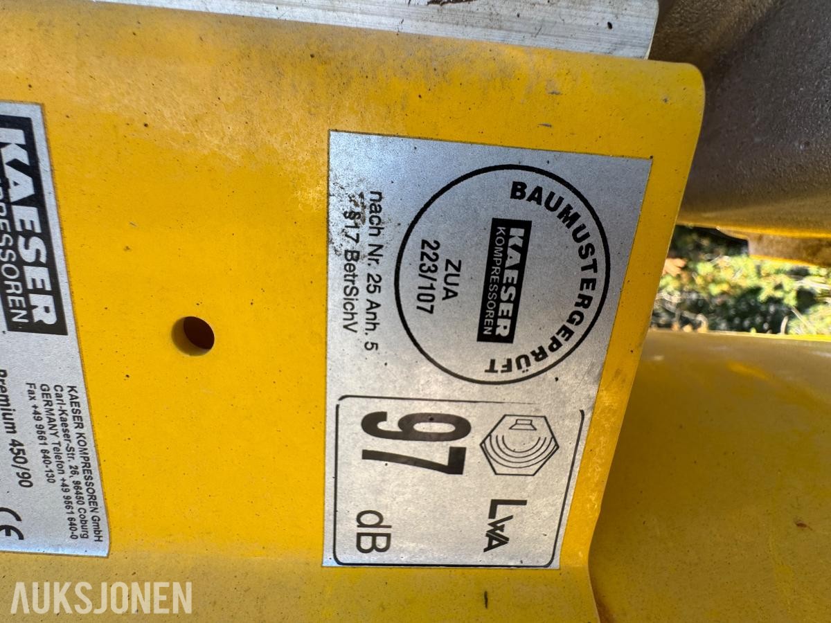 2011 Kaeser Premium 450/90W kompressor