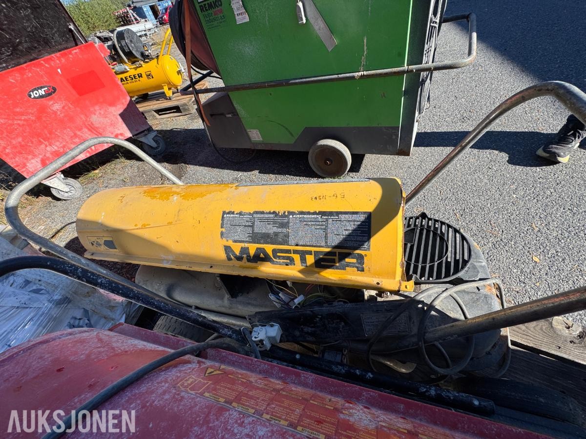 Varmekanoner 3 stk