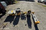 DeWalt verktøypakke med bordsag, kapp-/gjærsag, støvsugere og arbeidsstativ