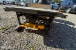 DeWalt verktøypakke med bordsag, kapp-/gjærsag, støvsugere og arbeidsstativ