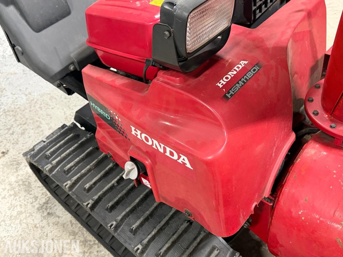 2009 Honda HSM1180i beltegående snørfreser med EL-start