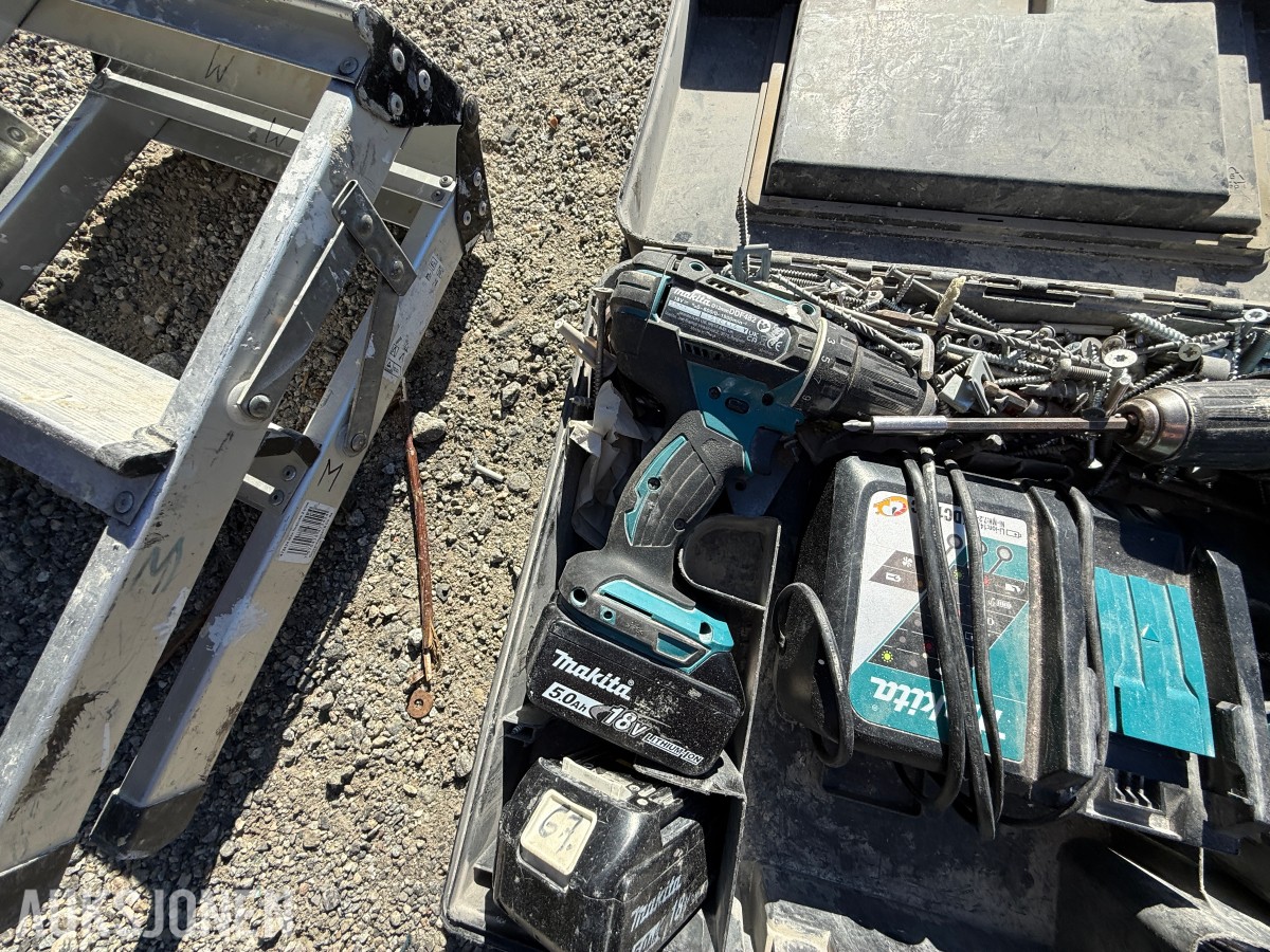 Makita verktøypakke – batteriverktøy, sager, borhammer og tilbehør