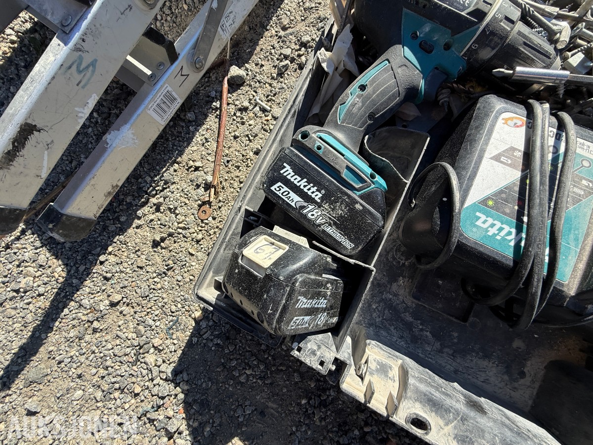 Makita verktøypakke – batteriverktøy, sager, borhammer og tilbehør