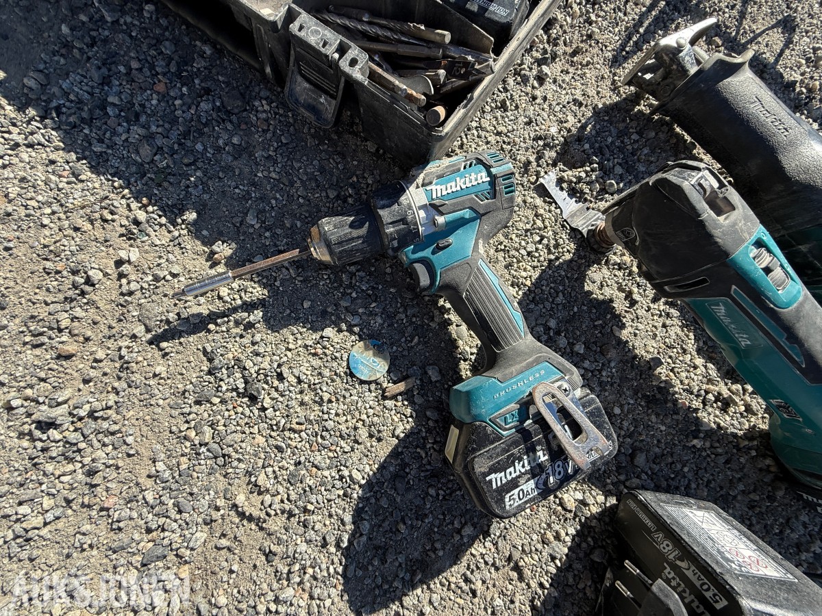 Makita verktøypakke – batteriverktøy, sager, borhammer og tilbehør