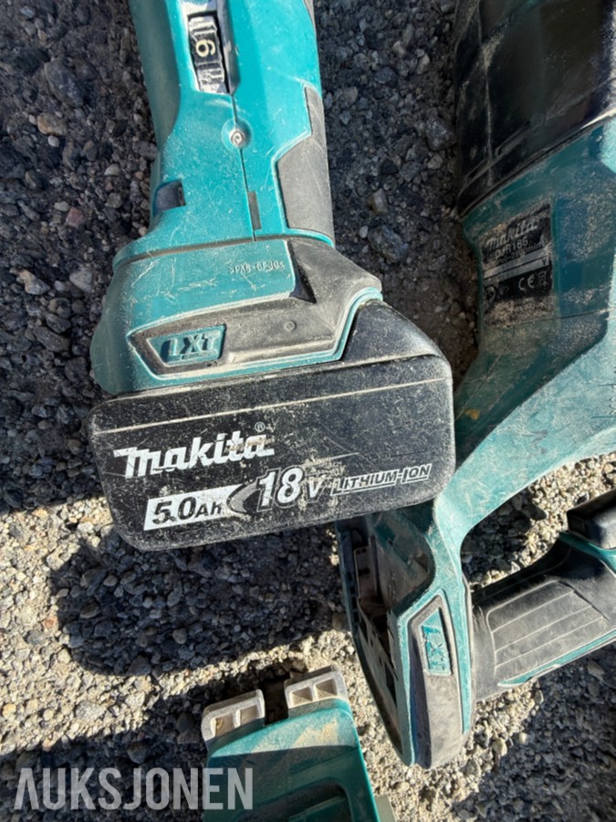 Makita verktøypakke – batteriverktøy, sager, borhammer og tilbehør