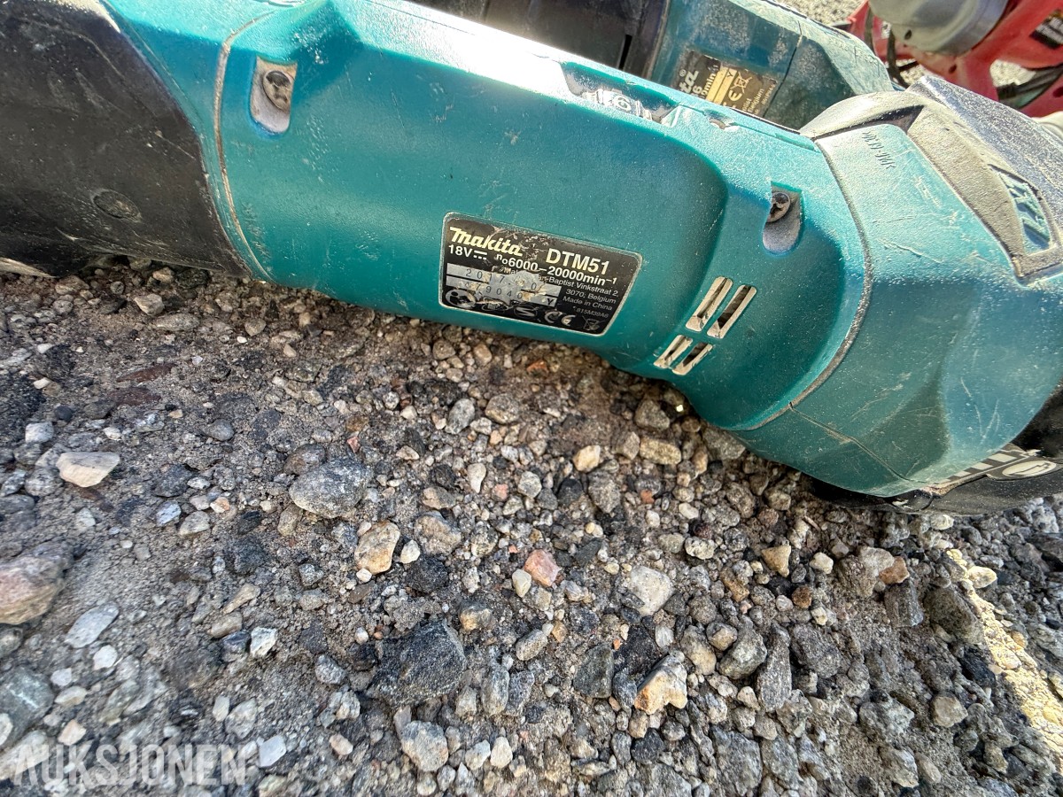 Makita verktøypakke – batteriverktøy, sager, borhammer og tilbehør