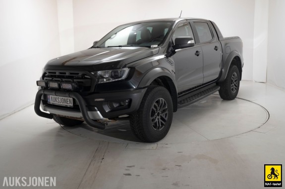 2020 Ford Ranger Raptor 2,0 TDCi 213 HK 4X4 AUT HENGERFESTE VARMER KAMERA ROLLCOVER 