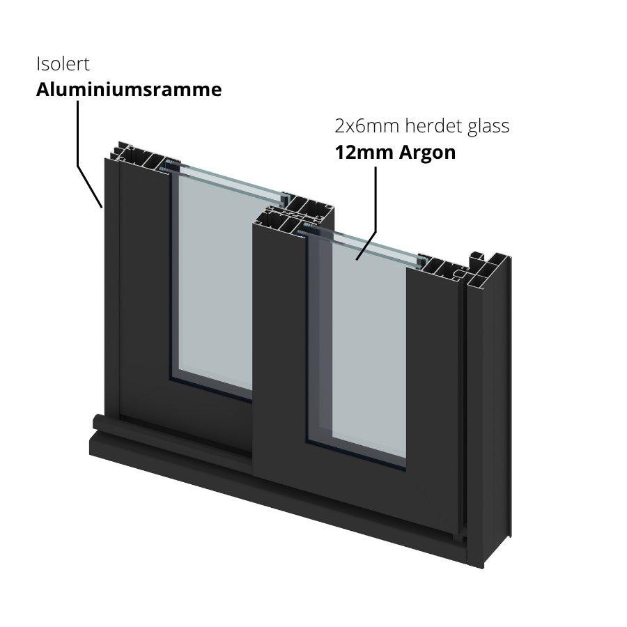 Agripa Hagestue 3x4 meter *Ingen minstepris*
