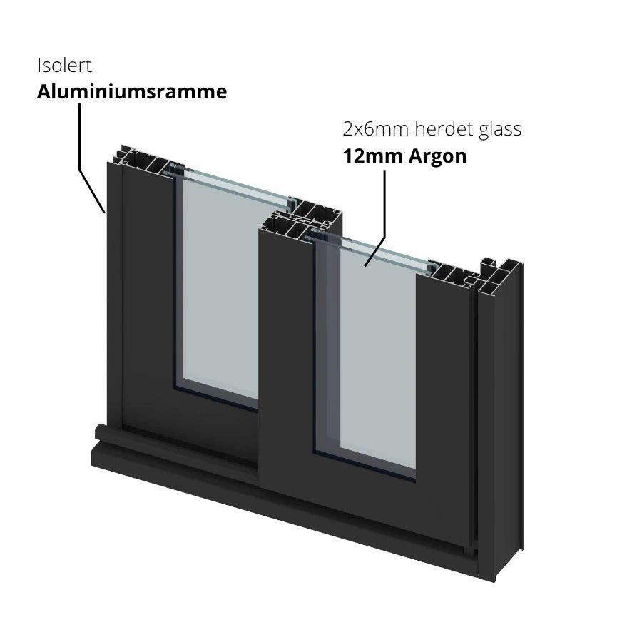 Agripa Hagestue 3x5 meter *Ingen minstepris*