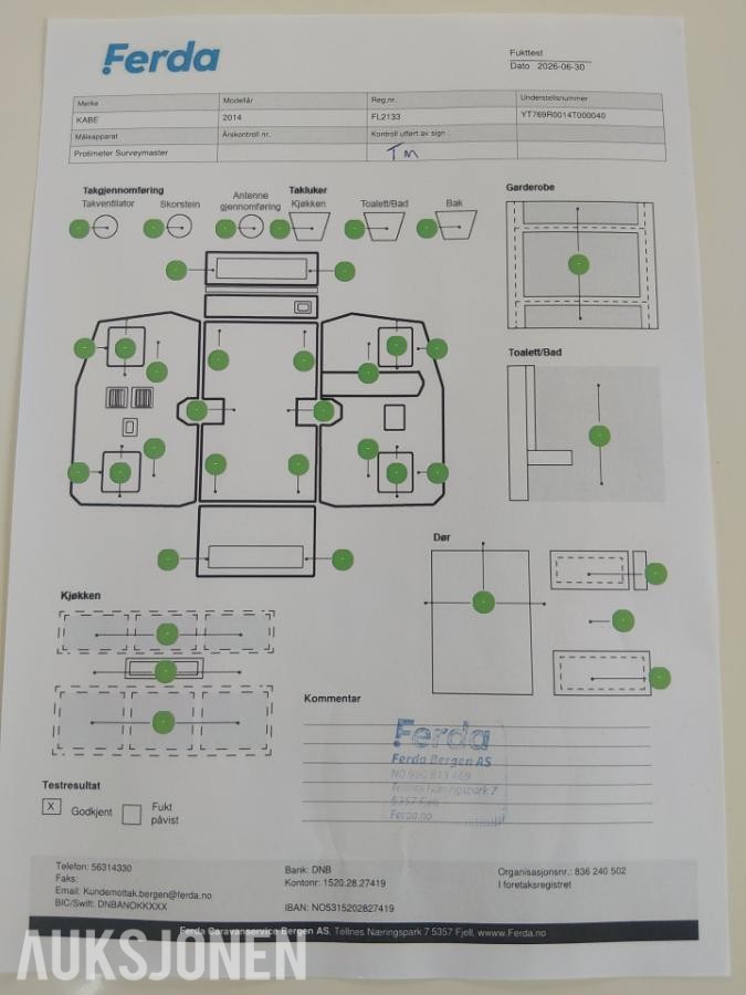 2014 Campingvogn - KABE Royal Imperial 720 KS