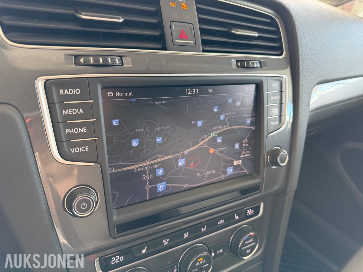 2016 VOLKSWAGEN E-GOLF ACC RYGGEKAMERA NAVI LED