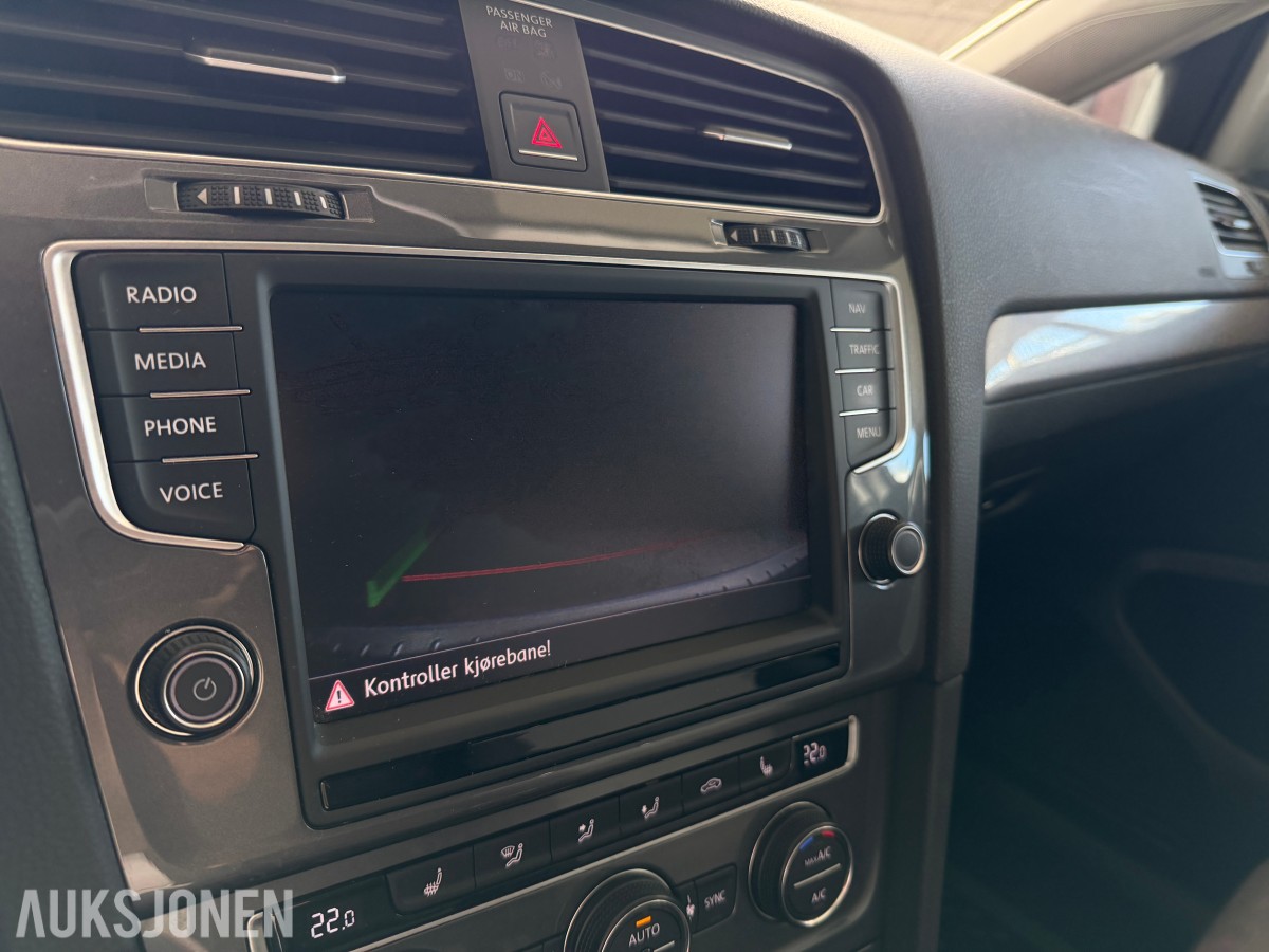 2016 VOLKSWAGEN E-GOLF ACC RYGGEKAMERA NAVI LED