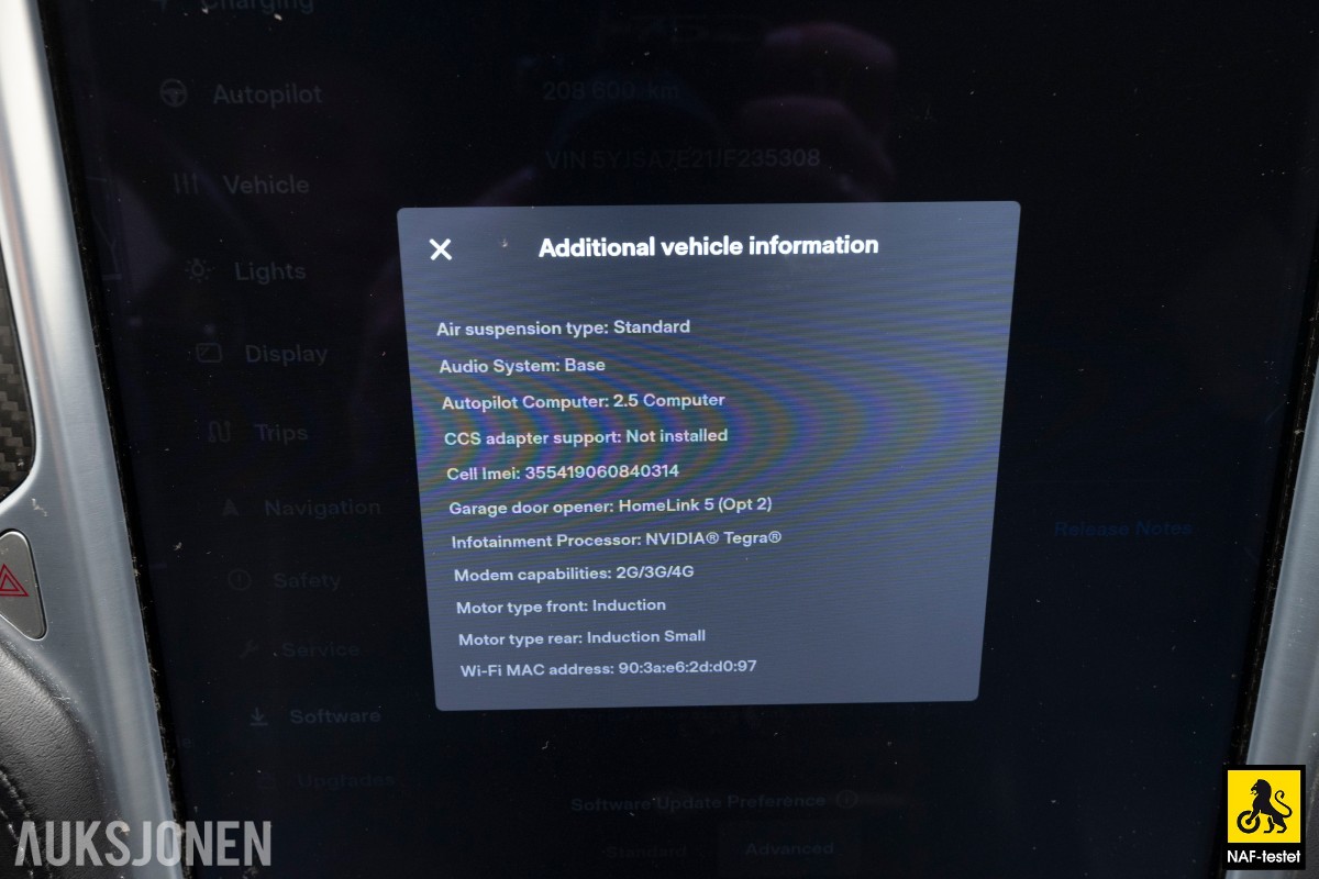 2018 Tesla Model S 75D AWD FACELIFT NEXTGEN SKINN KAMERA PANO