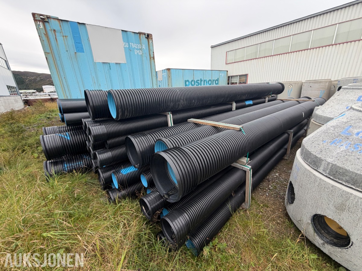 Diverse Betongkummer, ringer, sandfang og rør