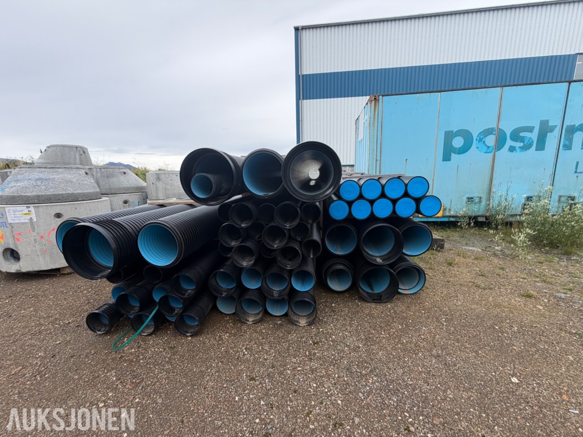 Diverse Betongkummer, ringer, sandfang og rør