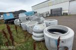 Diverse Betongkummer, ringer, sandfang og rør
