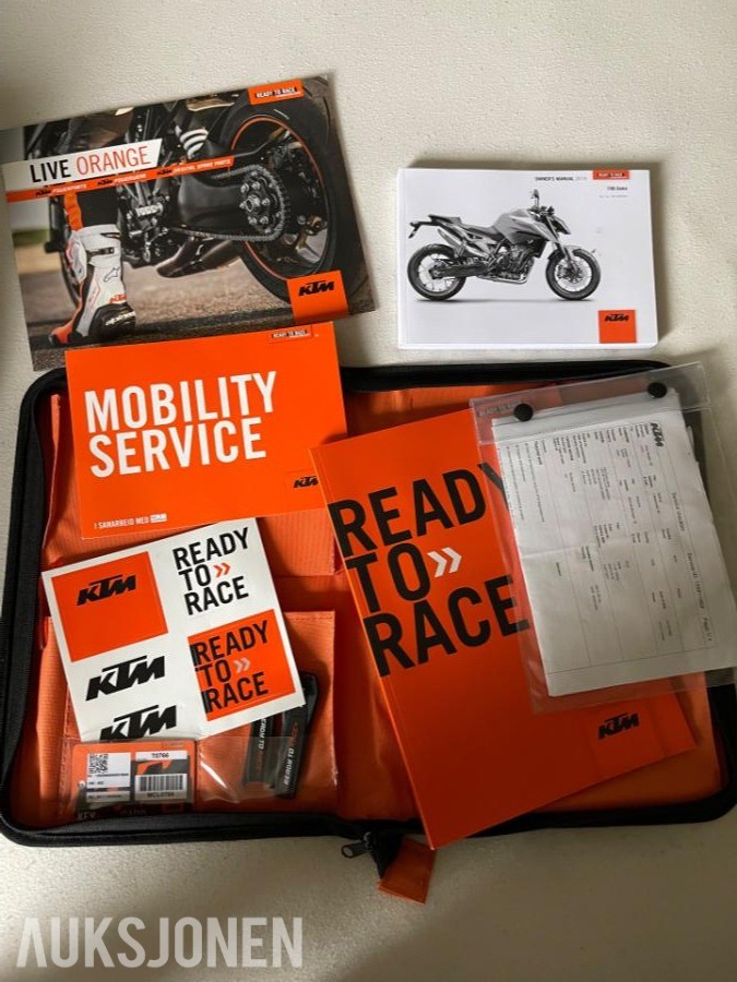 2019 KTM 790 Duke - – Fullservice, K-Tech demper, Akrapovic