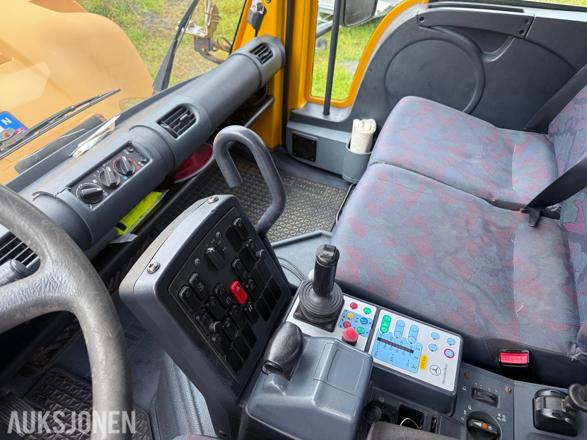 2002 Mercedes-Benz Unimog - terrenggående lastebil