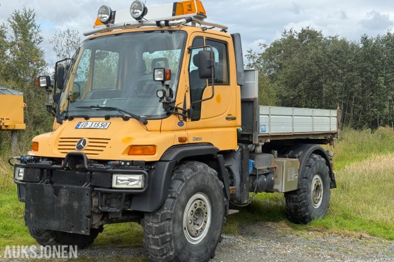 2002 Mercedes-Benz Unimog - terrenggående lastebil - Leveres ferdig EU-godkjent