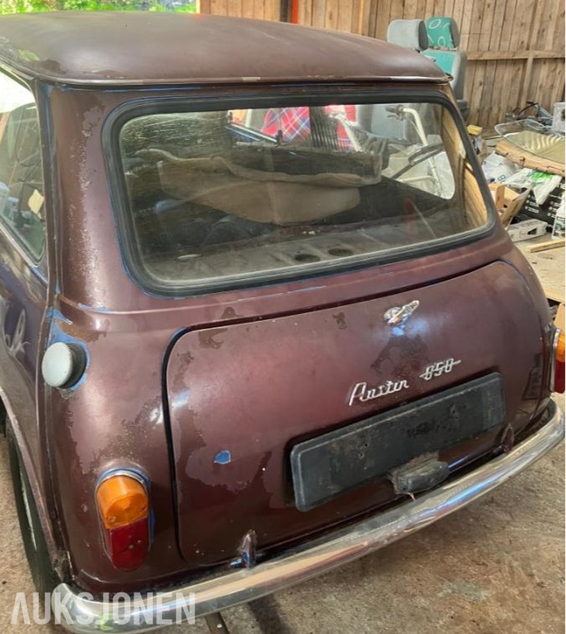 1966 Austin Mk1 Mini 850, PROSJEKT