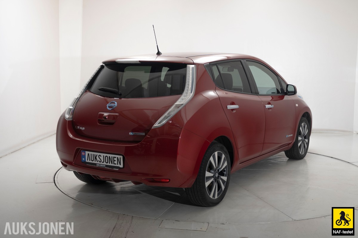 2017 Nissan LEAF 30 KWH NAVI CRUISE 360-KAMERA VARME DAB SKINN
