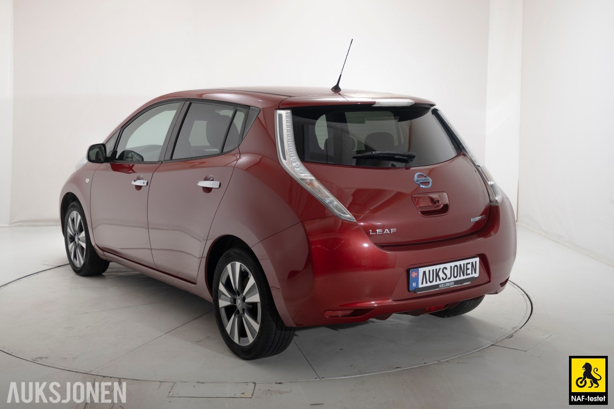 2017 Nissan LEAF 30 KWH NAVI CRUISE 360-KAMERA VARME DAB SKINN