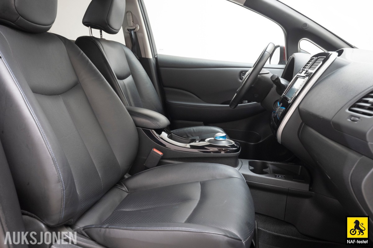 2017 Nissan LEAF 30 KWH NAVI CRUISE 360-KAMERA VARME DAB SKINN
