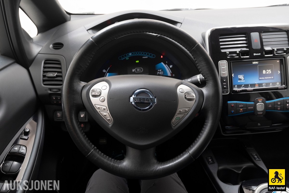 2017 Nissan LEAF 30 KWH NAVI CRUISE 360-KAMERA VARME DAB SKINN