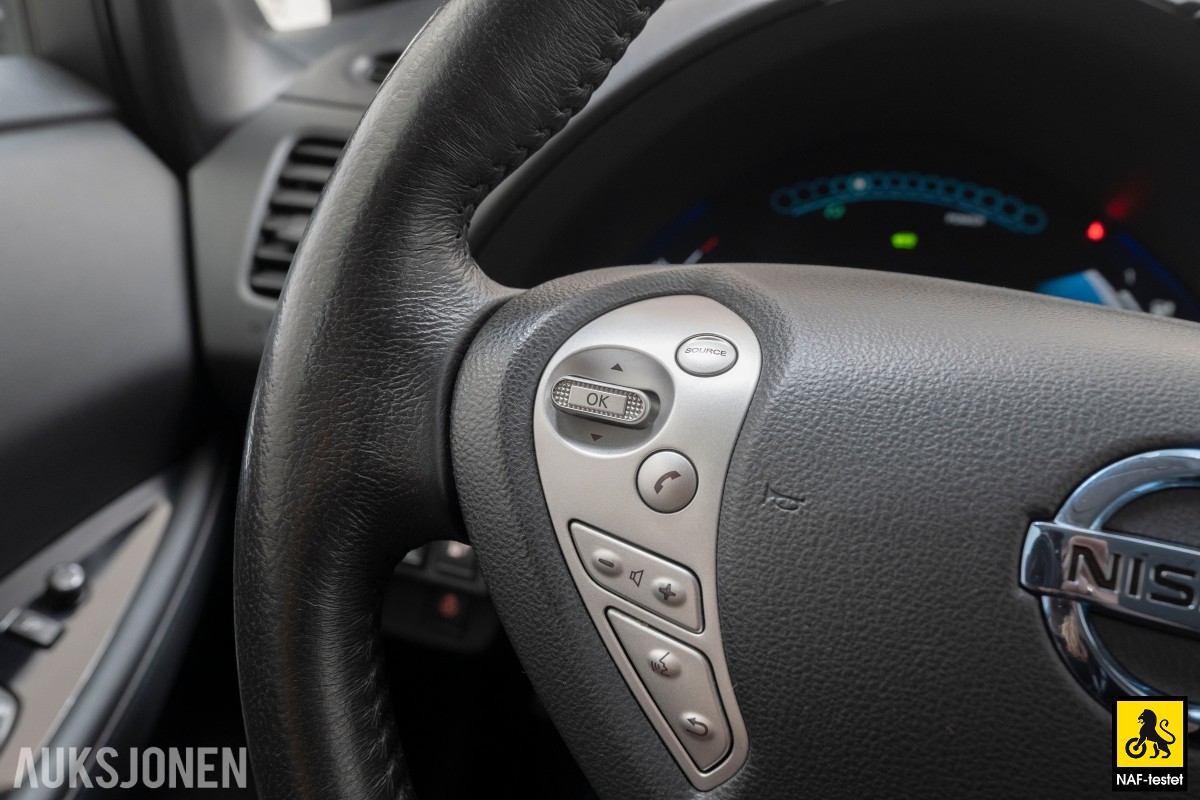 2017 Nissan LEAF 30 KWH NAVI CRUISE 360-KAMERA VARME DAB SKINN