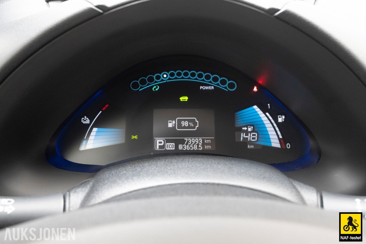 2017 Nissan LEAF 30 KWH NAVI CRUISE 360-KAMERA VARME DAB SKINN