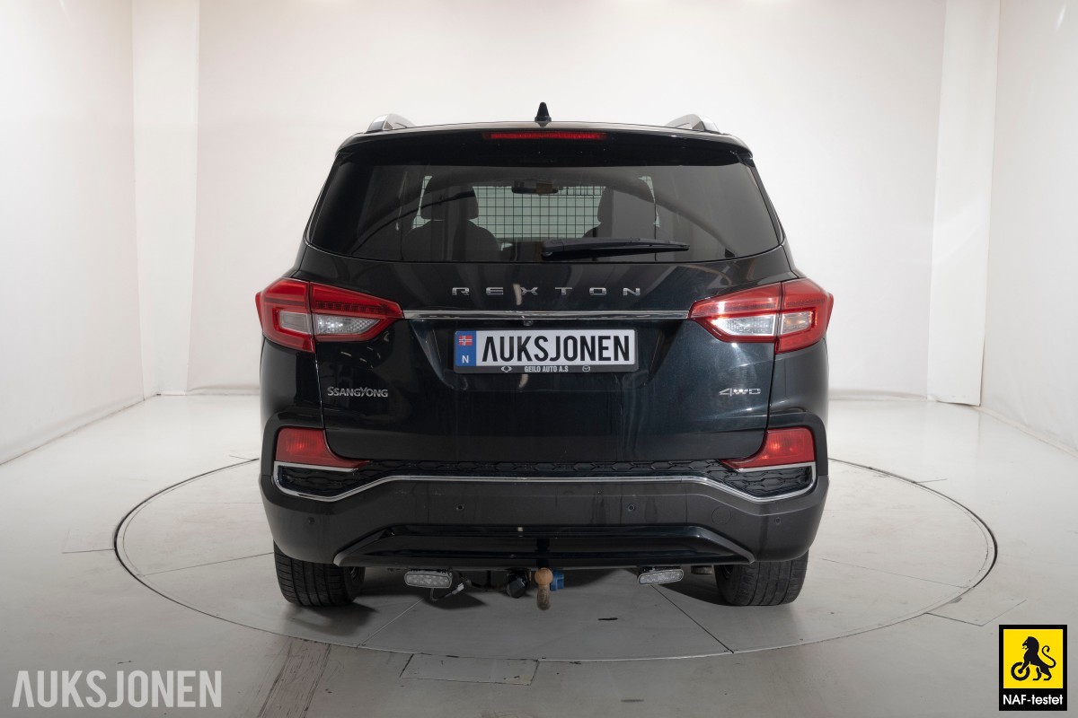 2018 Ssangyong Rexton 2,2D 181HK 4WD AUT HENGERFESTE NAVI SKINN KAMERA