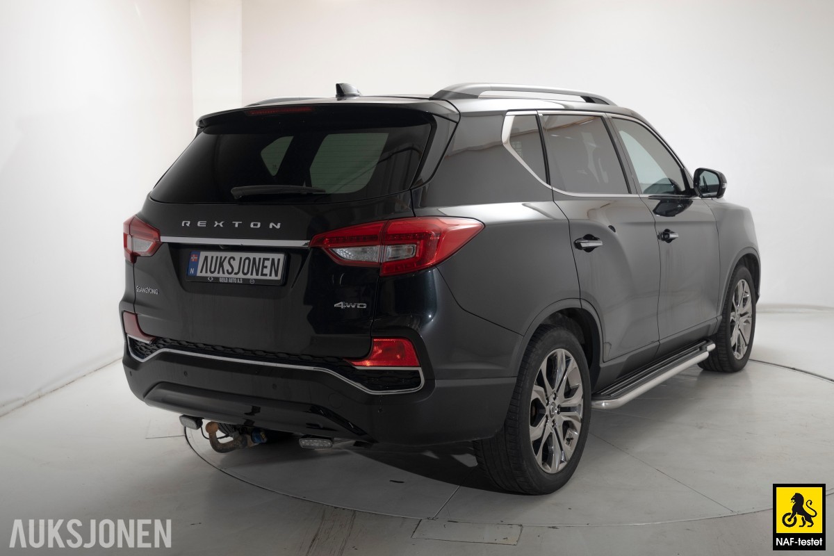 2018 Ssangyong Rexton 2,2D 181HK 4WD AUT HENGERFESTE NAVI SKINN KAMERA
