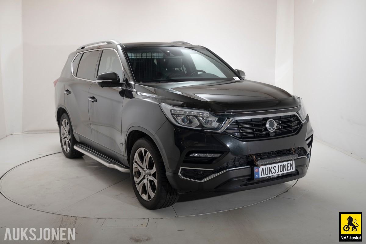 2018 Ssangyong Rexton 2,2D 181HK 4WD AUT HENGERFESTE NAVI SKINN KAMERA