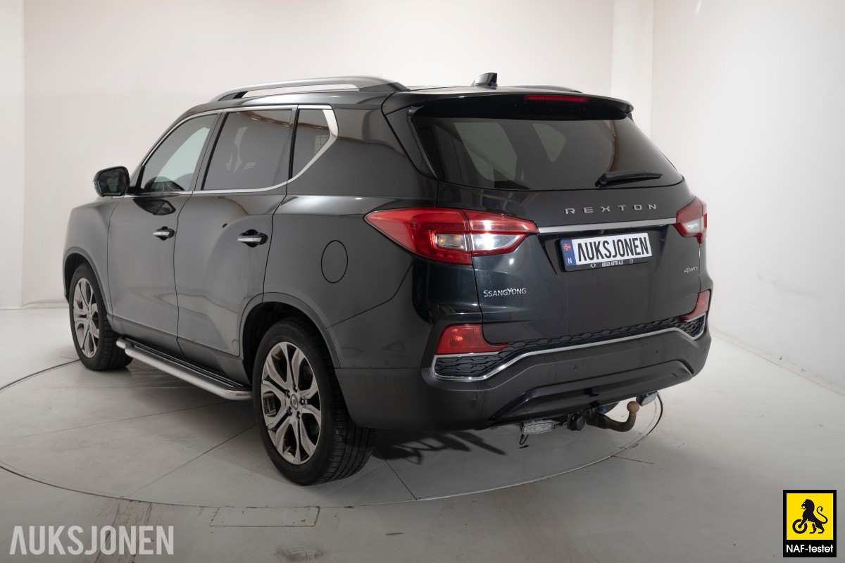 2018 Ssangyong Rexton 2,2D 181HK 4WD AUT HENGERFESTE NAVI SKINN KAMERA