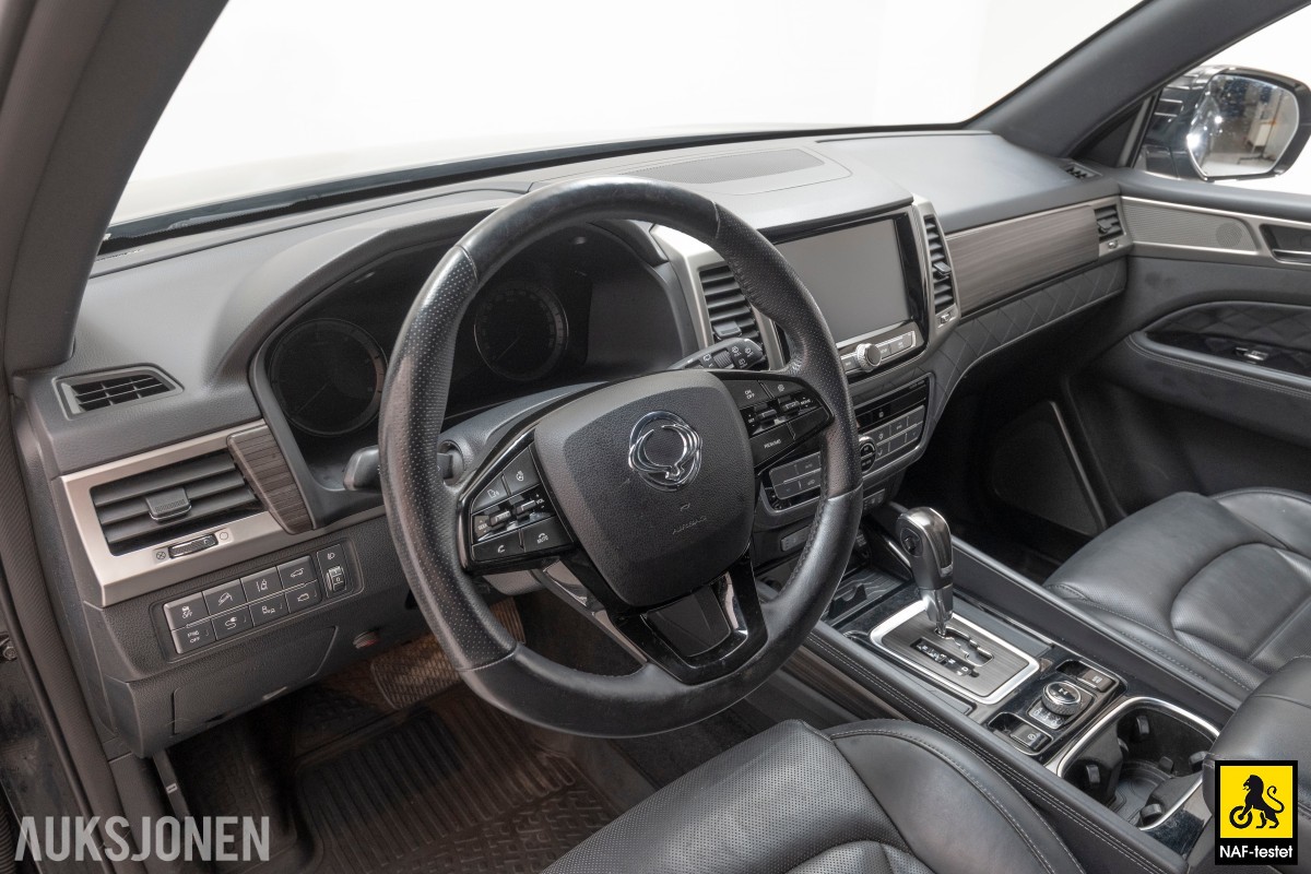 2018 Ssangyong Rexton 2,2D 181HK 4WD AUT HENGERFESTE NAVI SKINN KAMERA