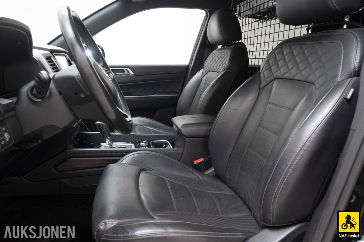 2018 Ssangyong Rexton 2,2D 181HK 4WD AUT HENGERFESTE NAVI SKINN KAMERA