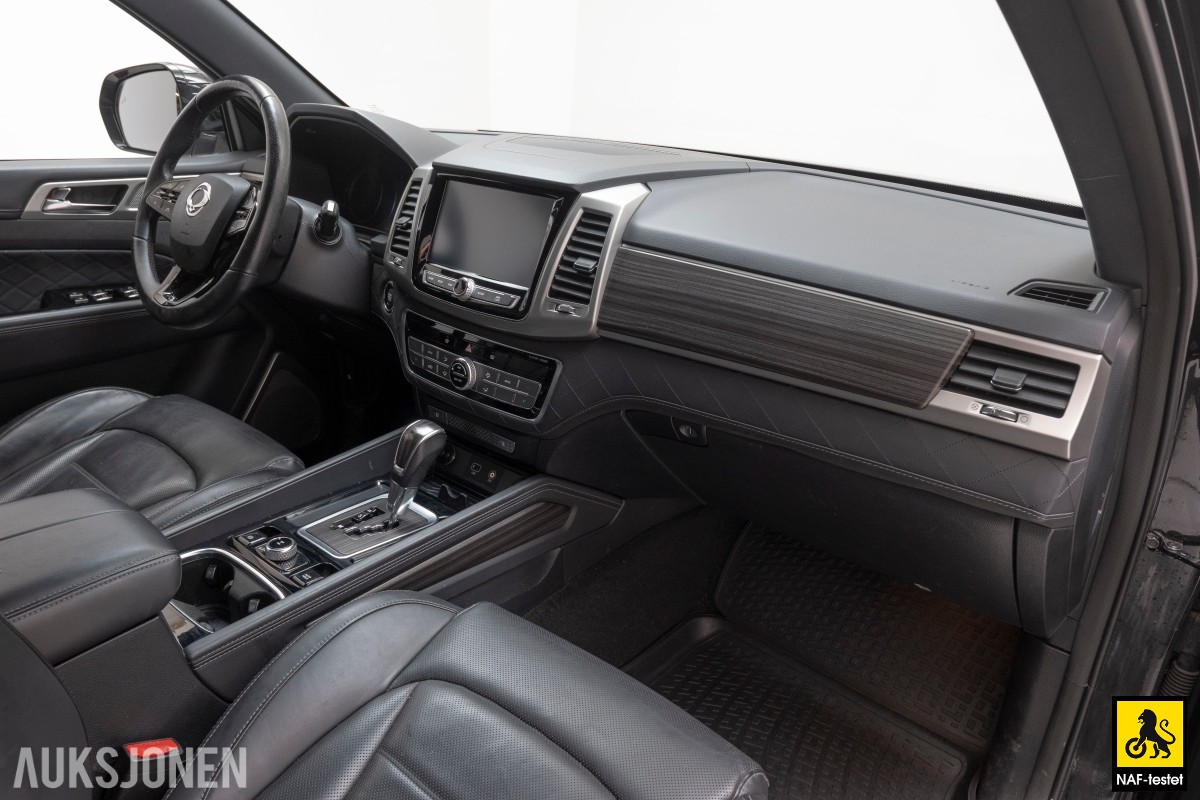 2018 Ssangyong Rexton 2,2D 181HK 4WD AUT HENGERFESTE NAVI SKINN KAMERA