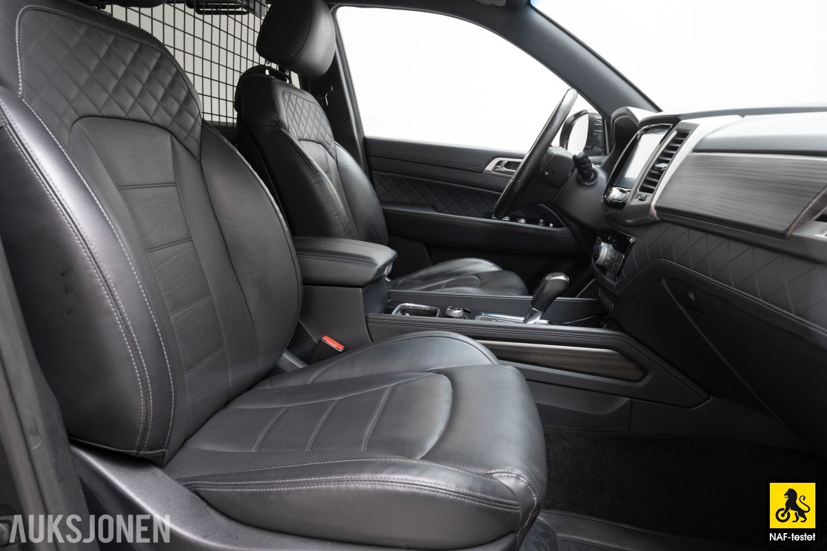 2018 Ssangyong Rexton 2,2D 181HK 4WD AUT HENGERFESTE NAVI SKINN KAMERA