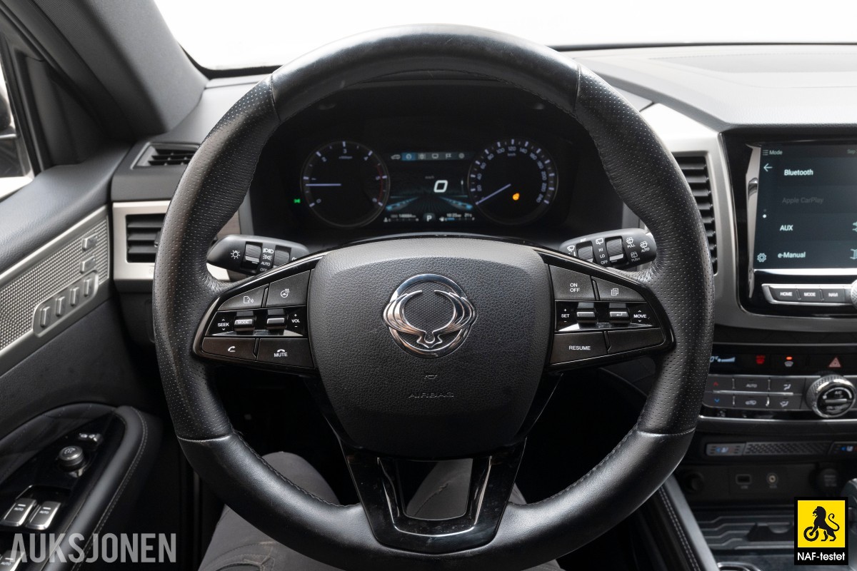 2018 Ssangyong Rexton 2,2D 181HK 4WD AUT HENGERFESTE NAVI SKINN KAMERA