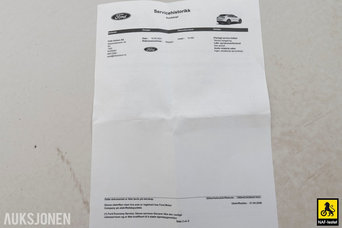 2021 Ford Mustang Mach-E LR AWD ACC PANO SKINN B&O 360 KAMERA 