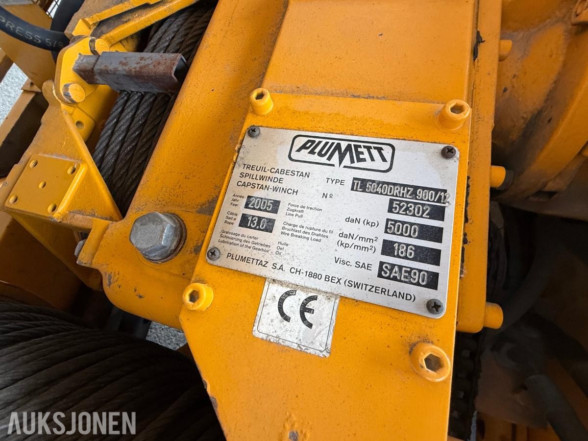 2005 Plumett winch TL5040 DRHZ 900/12