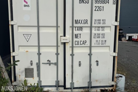 20 Fots container med innredning