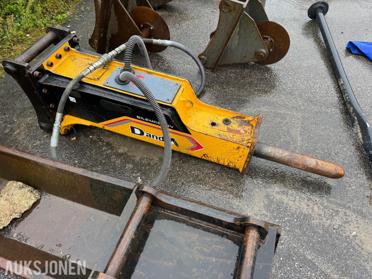 2018 DandA 80V hydraulisk hammer med S60-feste