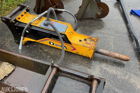2018 DandA 80V hydraulisk hammer med S60-feste