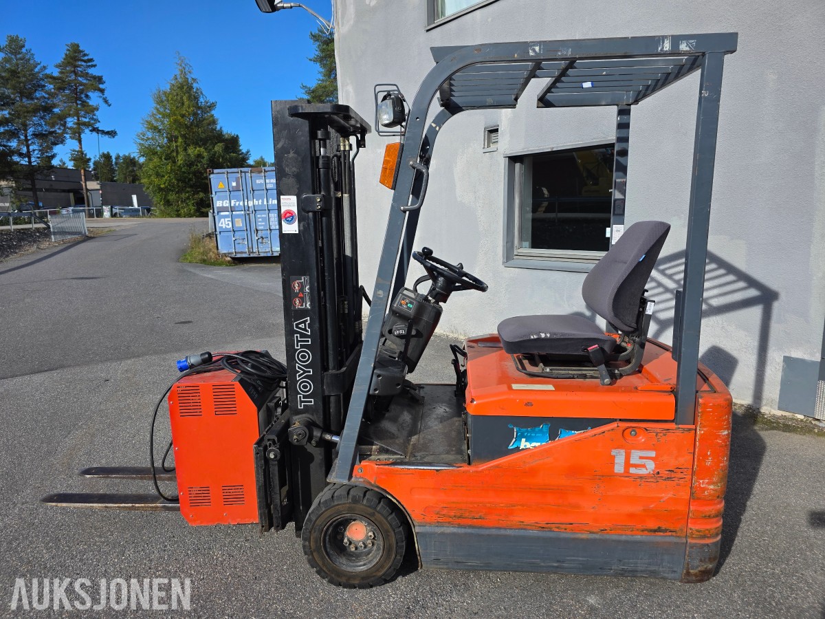 2000 Toyota 5FBE15 truck 1,5 tonn