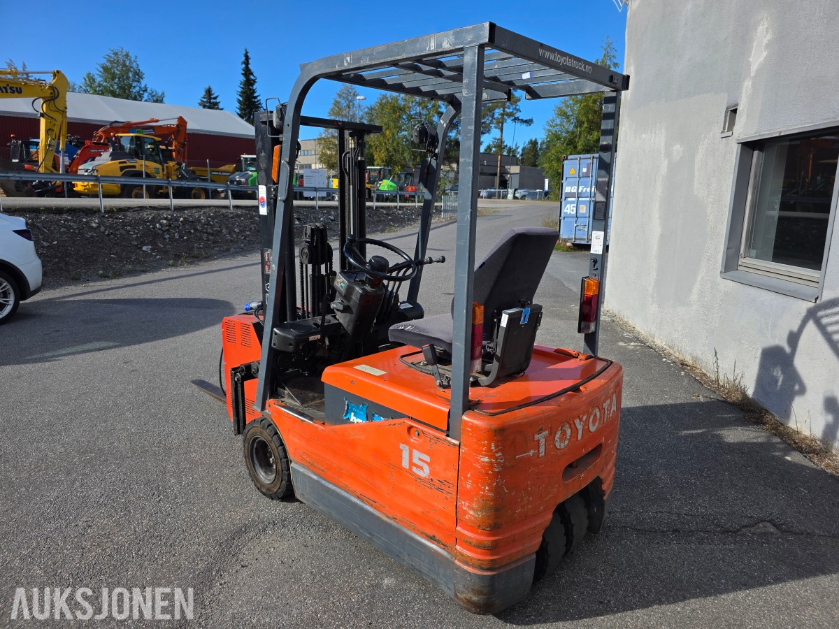 2000 Toyota 5FBE15 truck 1,5 tonn