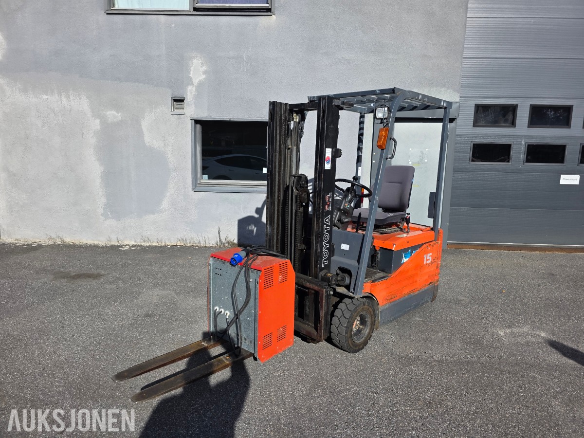 2000 Toyota 5FBE15 truck 1,5 tonn
